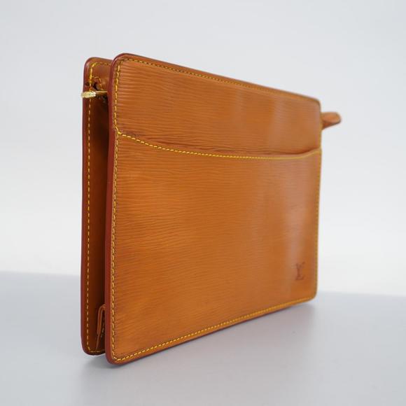 Louis Vuitton Clutch Bag Epi Pochette Zipang Gold - Picture 2 of 12